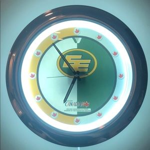 Edmonton Eskimos Light up clock